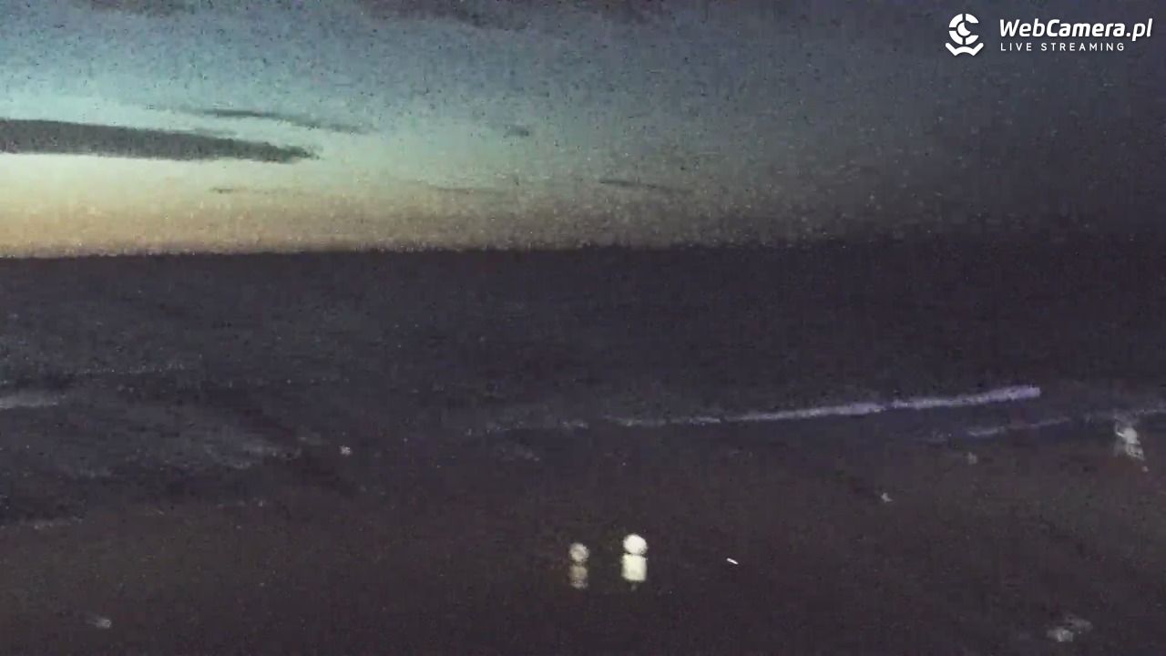 MIELNO - widok na plażę - 06 sierpień 2026, 22:15