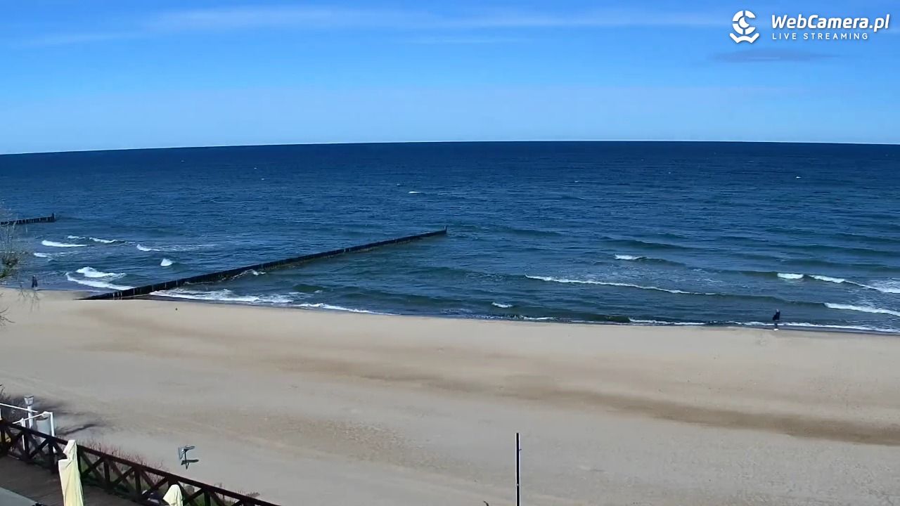 MIELNO - widok na plażę - 07 maj 2026, 10:01