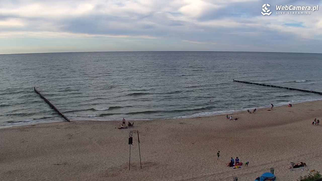 MIELNO - widok na plażę - 22 czerwiec 2026, 19:34