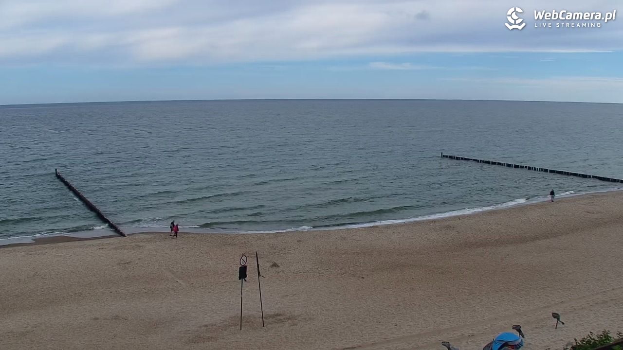 MIELNO - widok na plażę - 23 czerwiec 2026, 08:39
