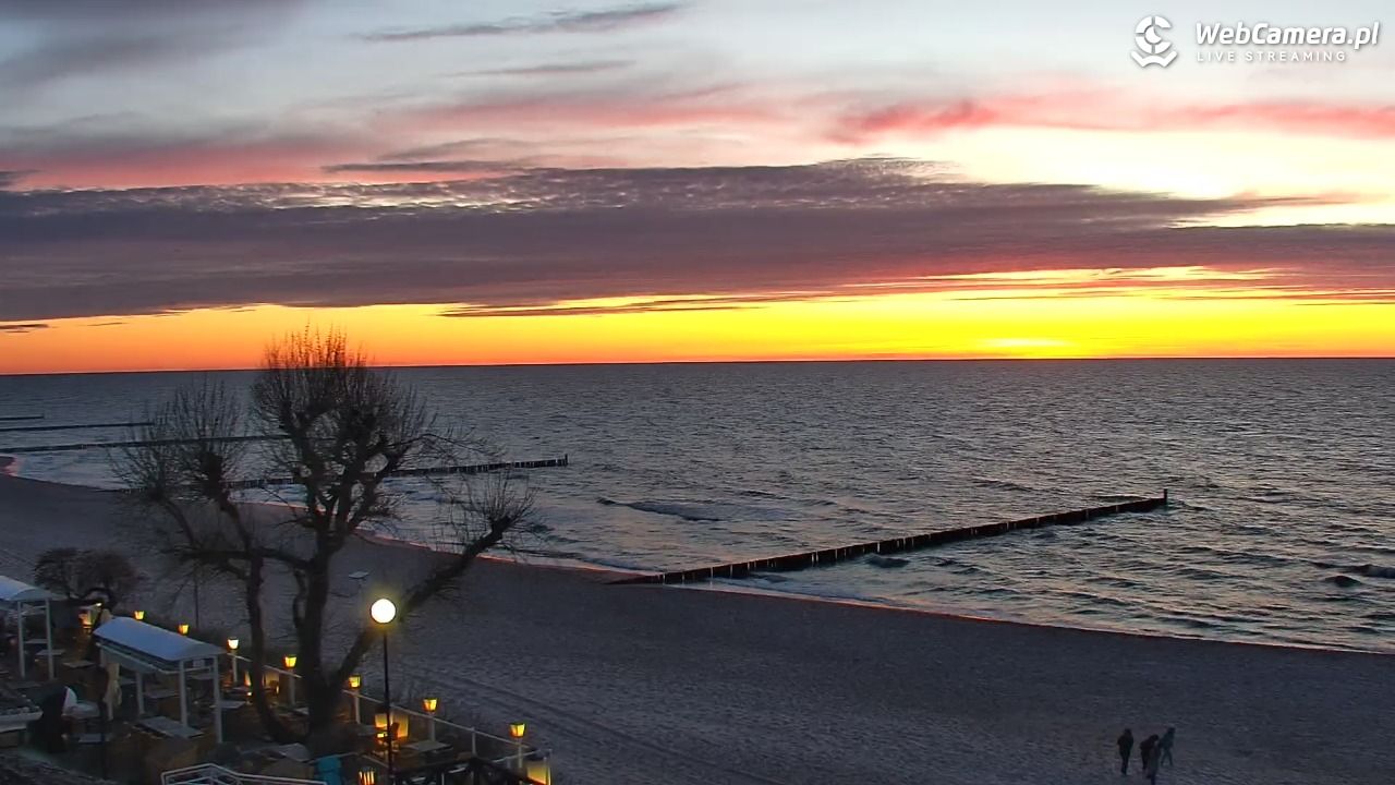 MIELNO - widok na plażę - 07 maj 2026, 21:00