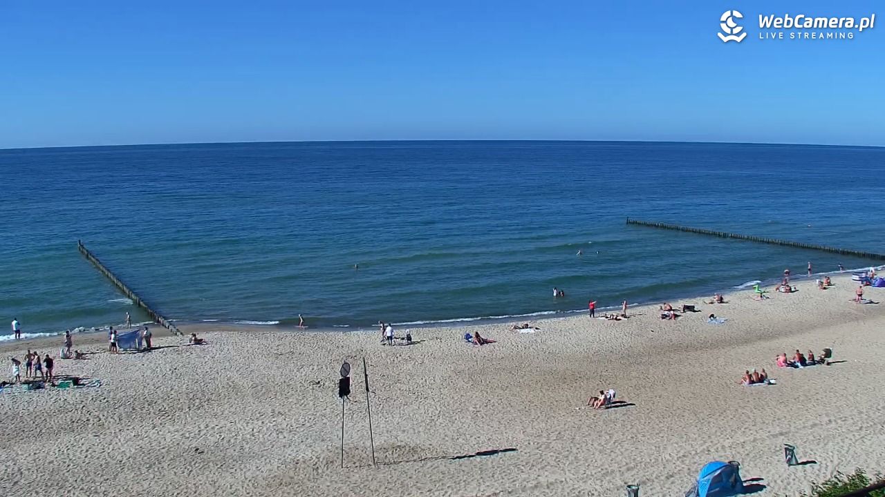 MIELNO - widok na plażę - 23 czerwiec 2026, 17:10