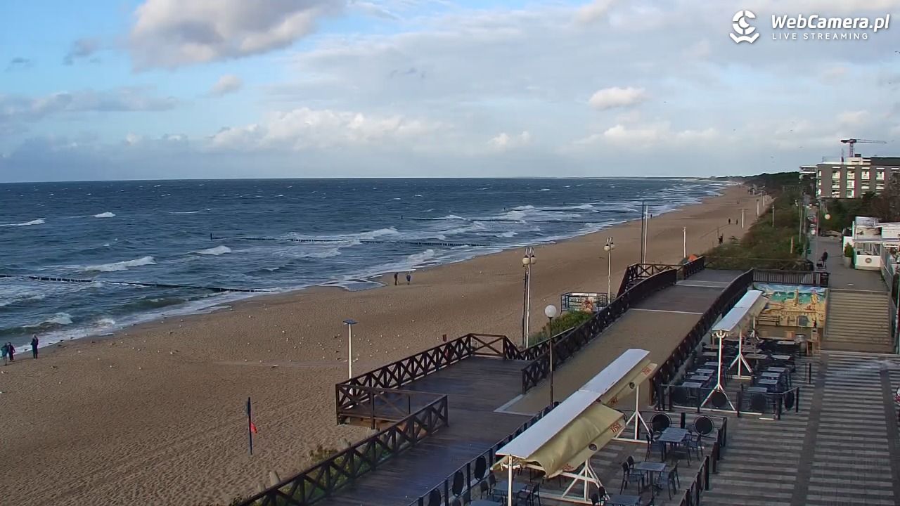 MIELNO - widok na plażę - 20 wresień 2026, 17:39