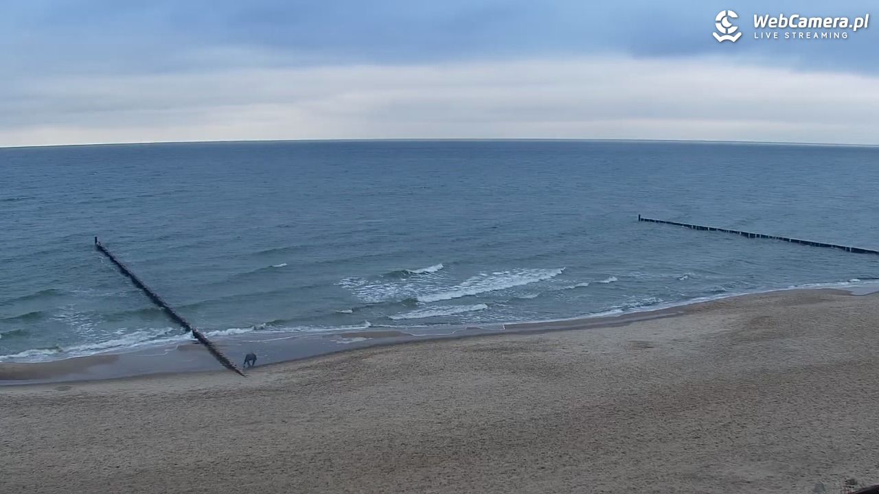 MIELNO - widok na plażę - 03 listopad 2025, 13:18