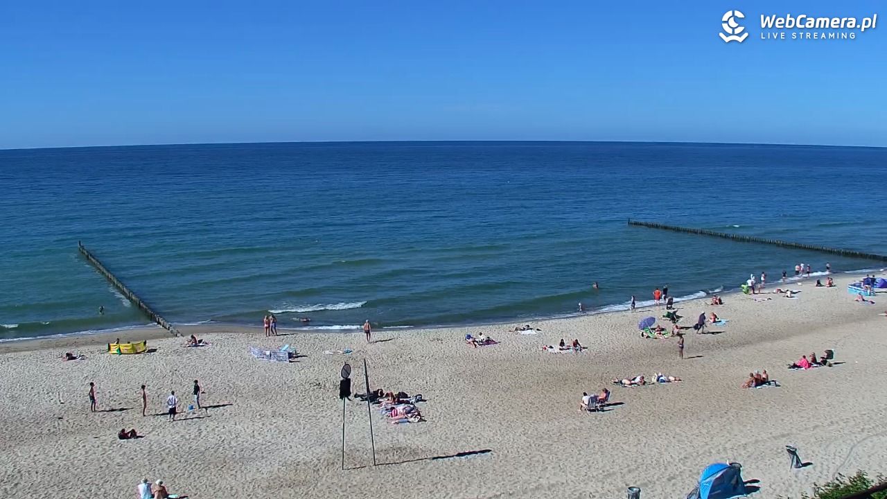 MIELNO - widok na plażę - 23 czerwiec 2026, 16:37