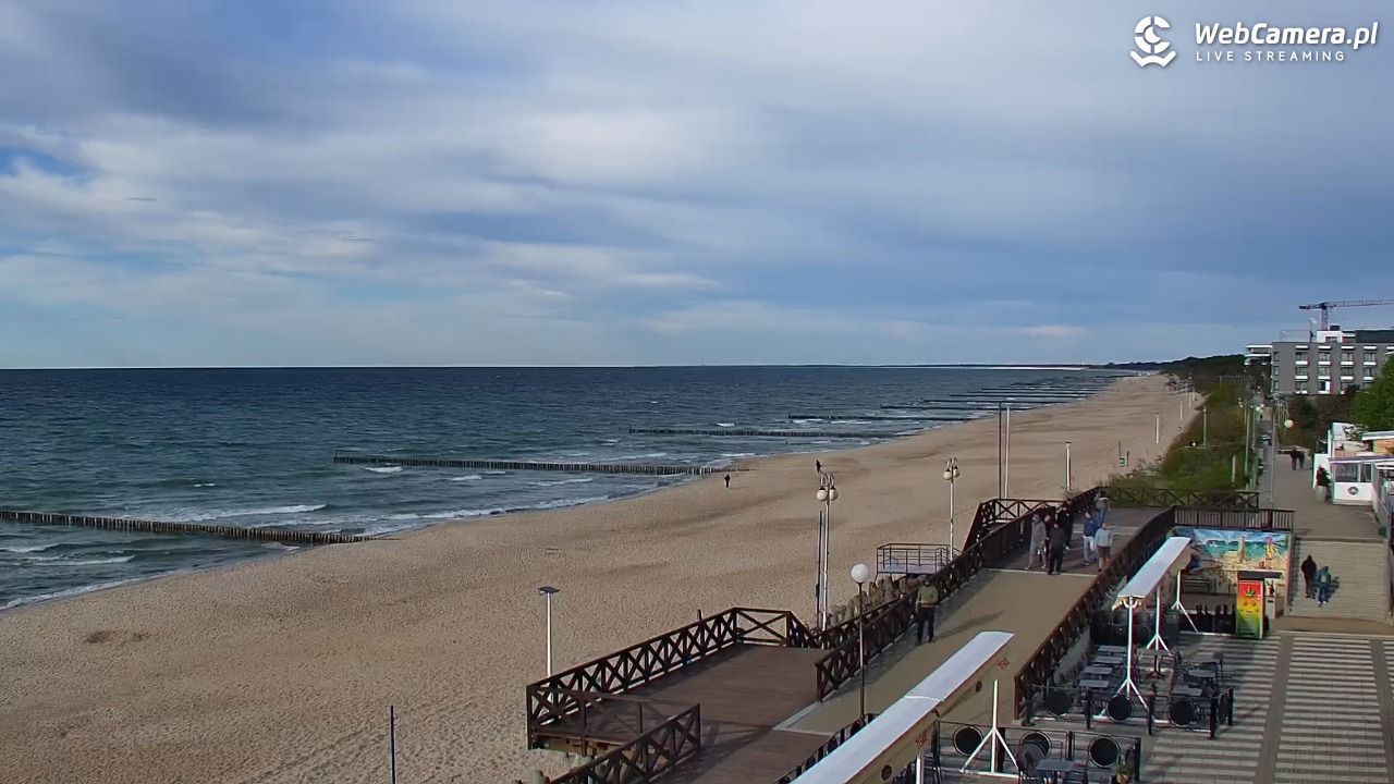 MIELNO - widok na plażę - 07 maj 2026, 18:05