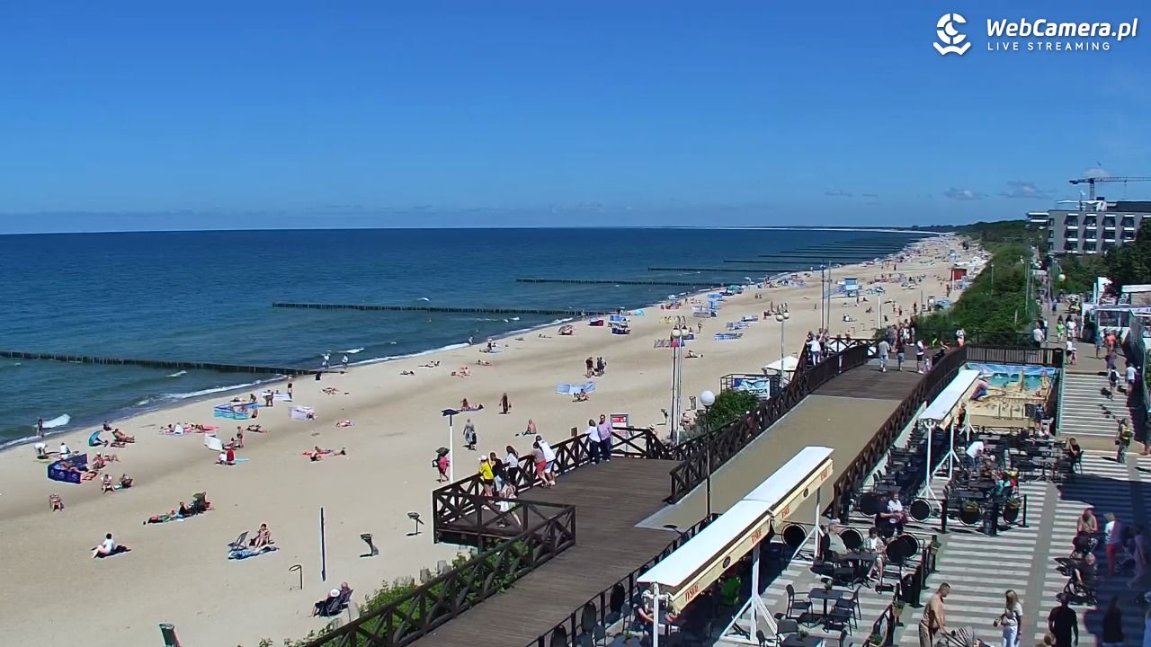 MIELNO - widok na plażę - 23 czerwiec 2026, 14:23