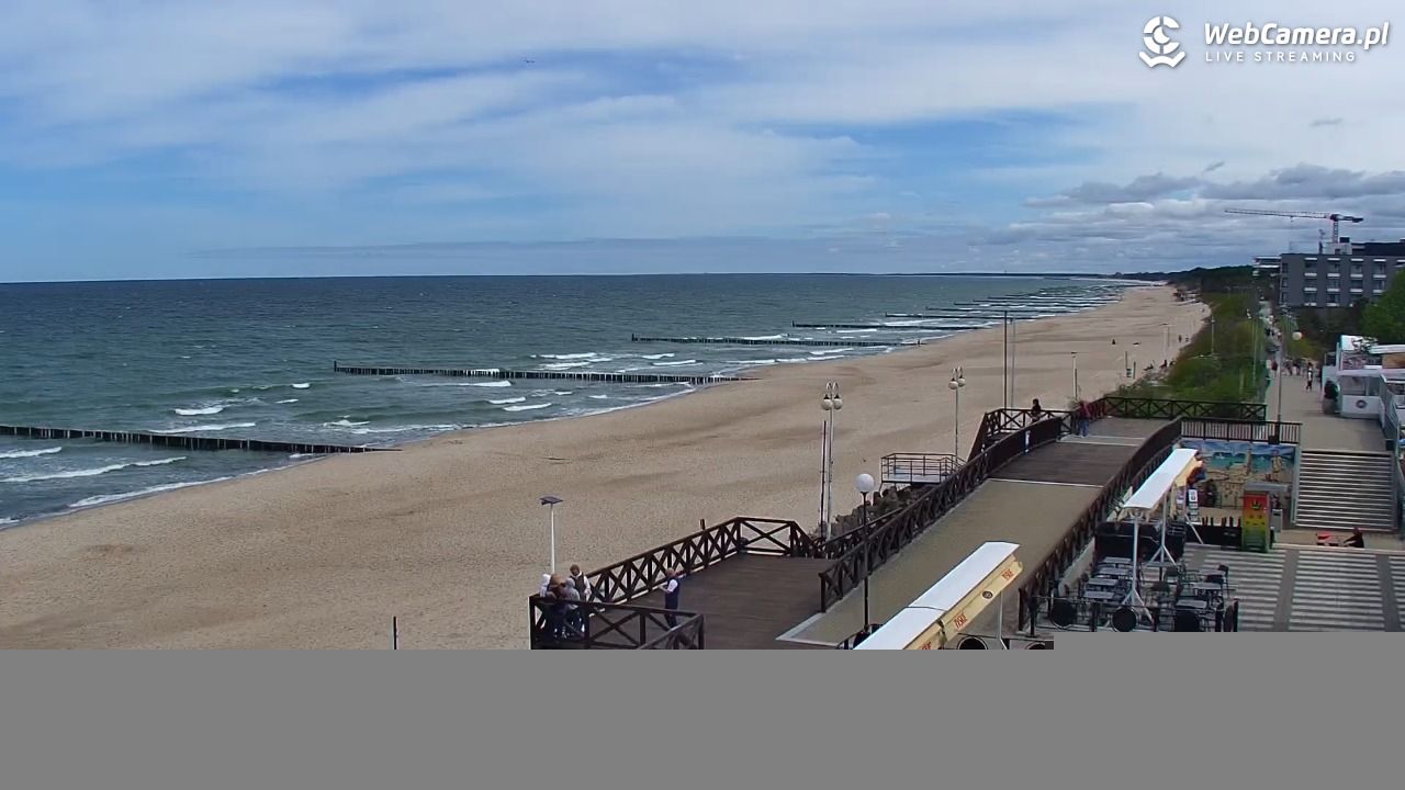 MIELNO - widok na plażę - 07 maj 2026, 12:14