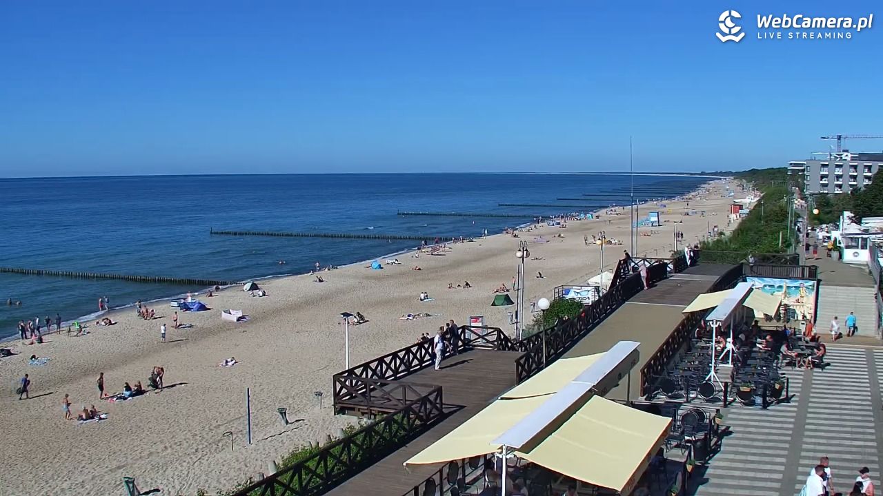 MIELNO - widok na plażę - 23 czerwiec 2026, 17:17