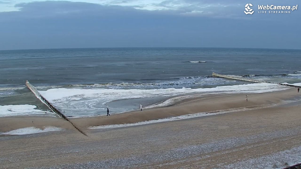 MIELNO - widok na plażę - 04 luty 2026, 15:42