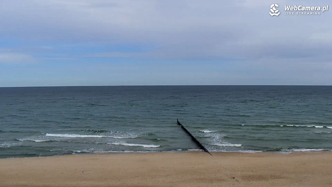 MIELNO - widok na plażę - 08 maj 2026, 10:44