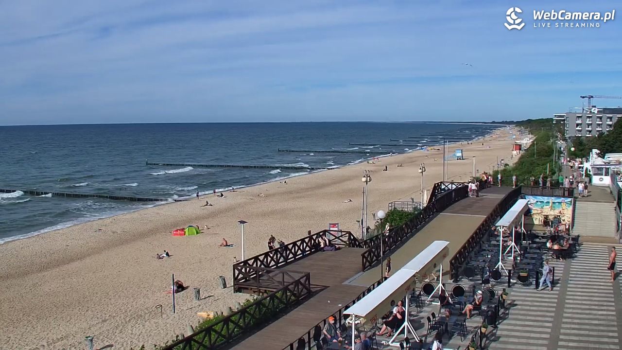 MIELNO - widok na plażę - 22 czerwiec 2026, 17:32