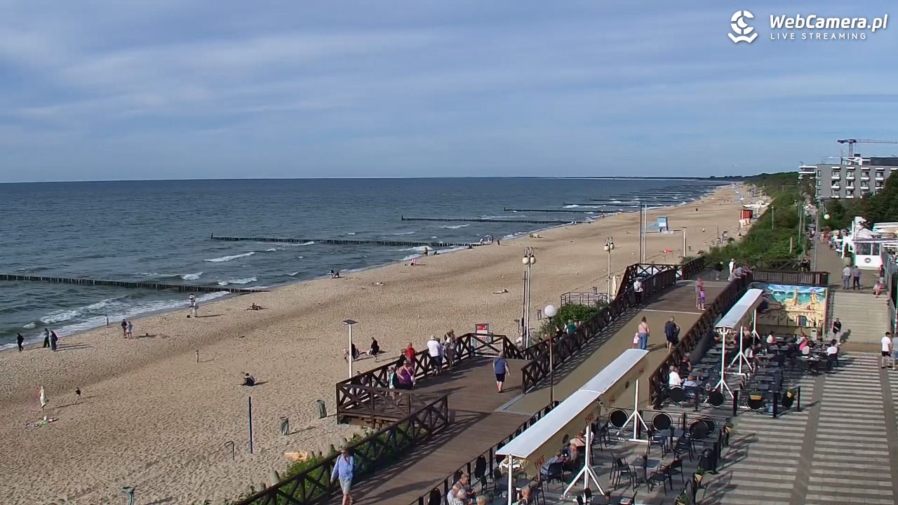 MIELNO - widok na plażę - 22 czerwiec 2026, 18:14