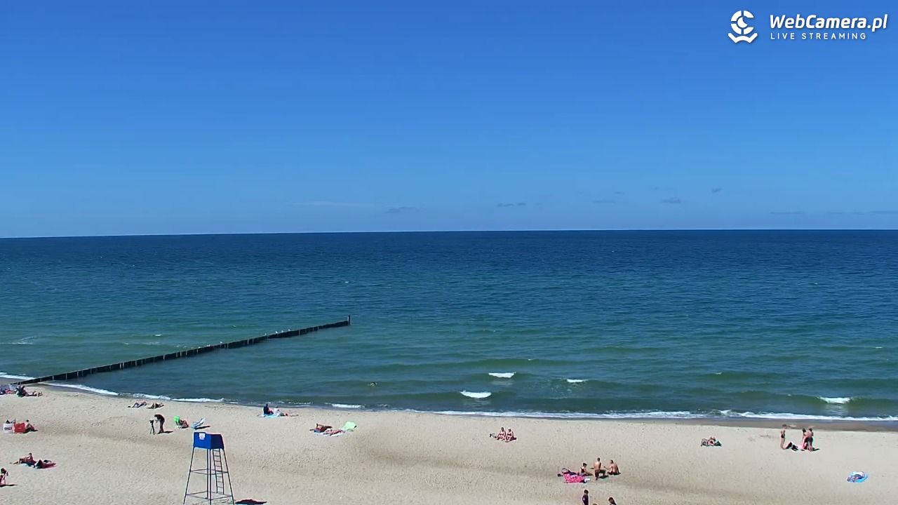 MIELNO - widok na plażę - 23 czerwiec 2026, 13:37