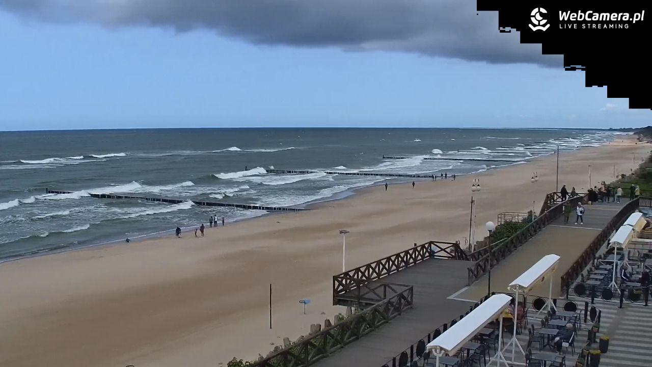 MIELNO - widok na plażę - 09 czerwiec 2025, 14:47
