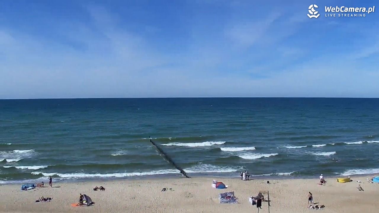 MIELNO - widok na plażę - 22 czerwiec 2026, 15:44
