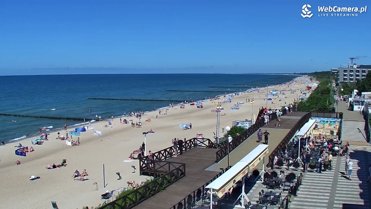 MIELNO - widok na plażę - 23 czerwiec 2026, 14:56