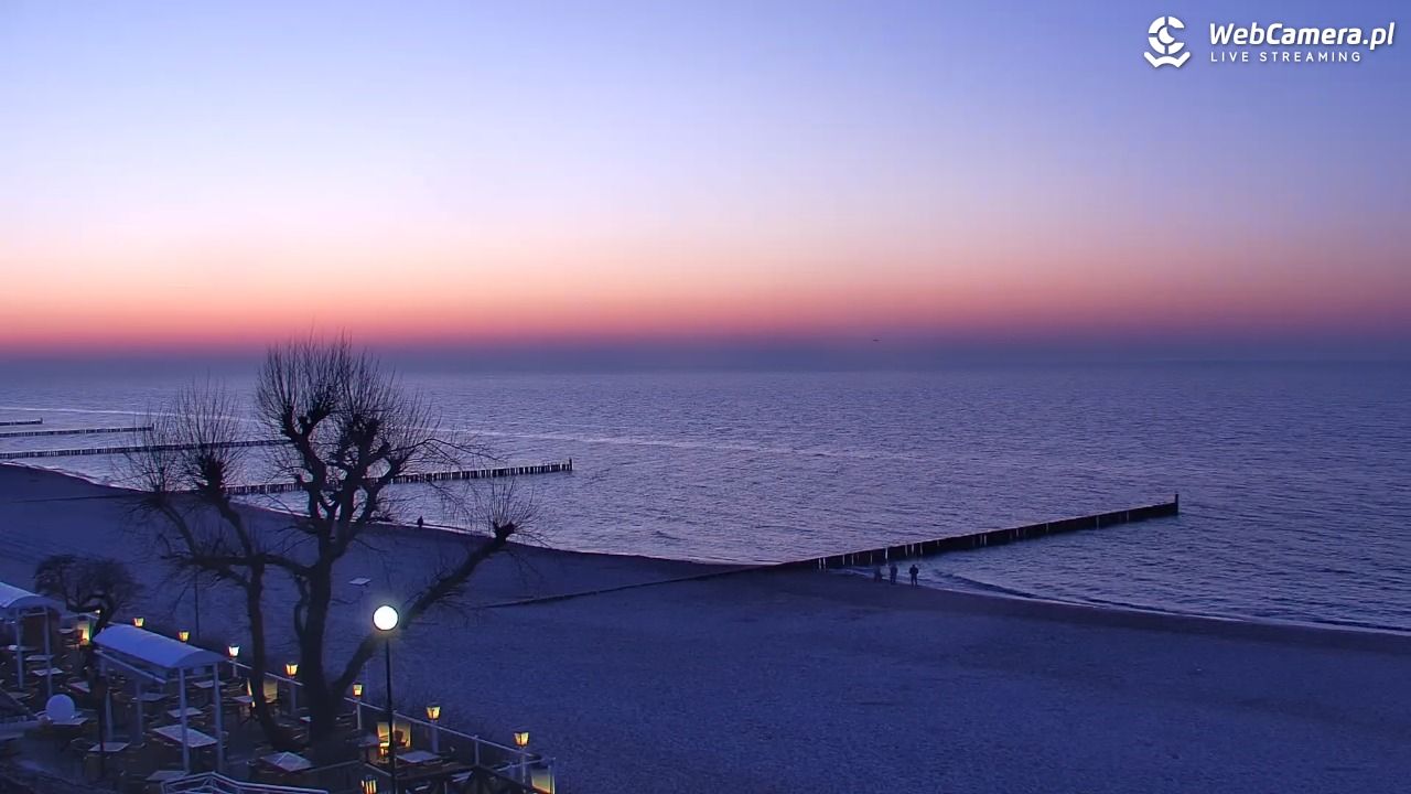 MIELNO - widok na plażę - 22 marzec 2026, 18:30