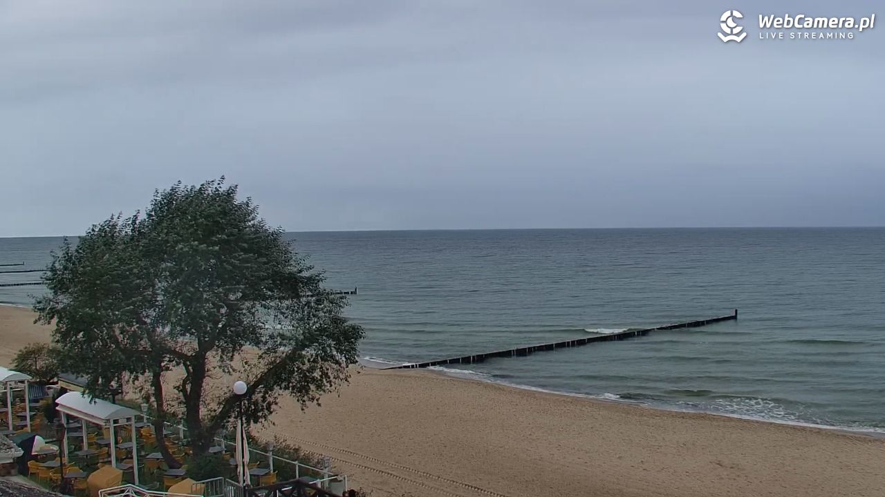 MIELNO - widok na plażę - 18 wresień 2026, 08:24