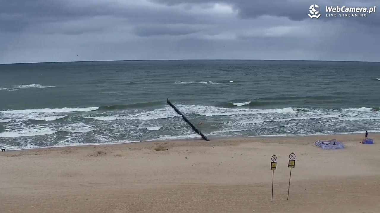 MIELNO - widok na plażę - 07 sierpień 2026, 12:18