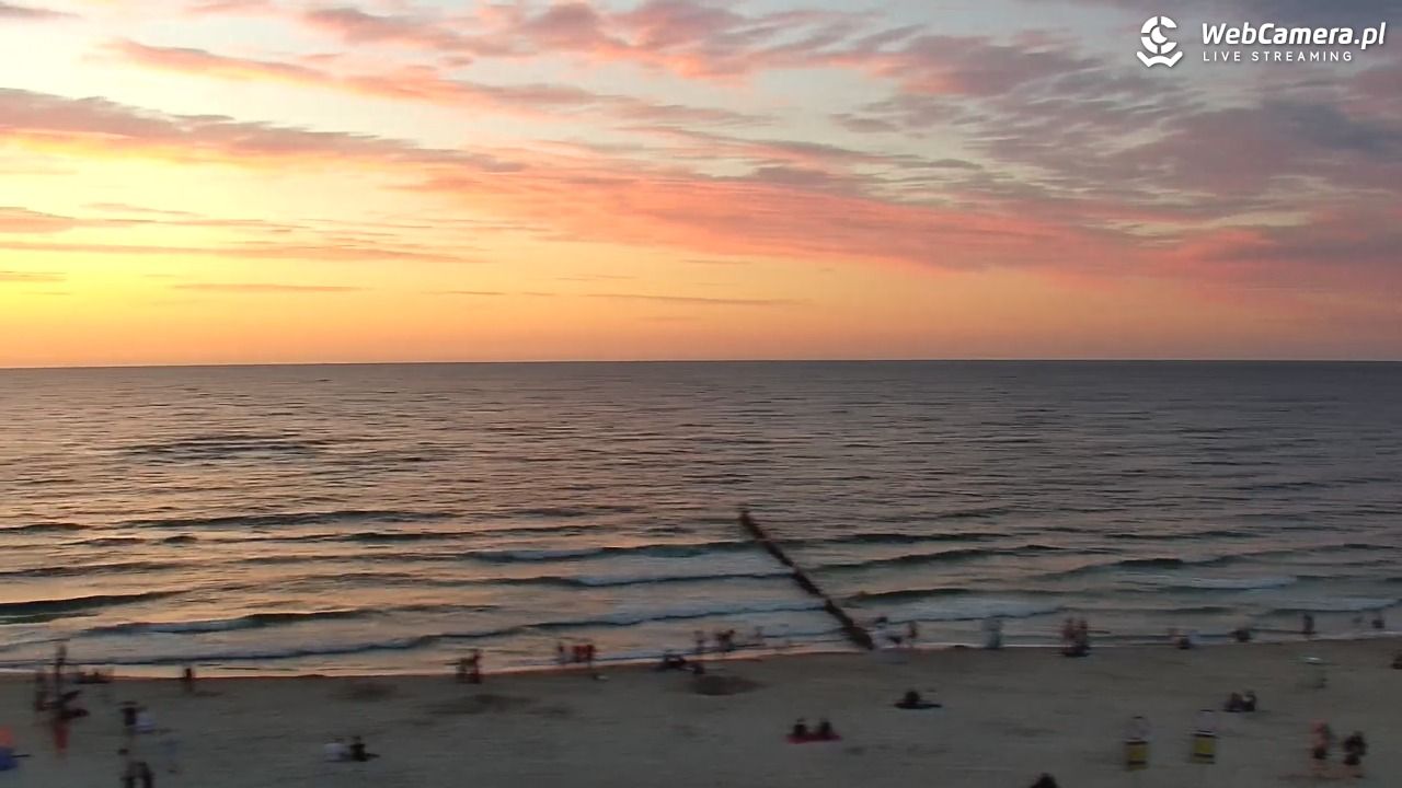 MIELNO - widok na plażę - 06 sierpień 2026, 20:53