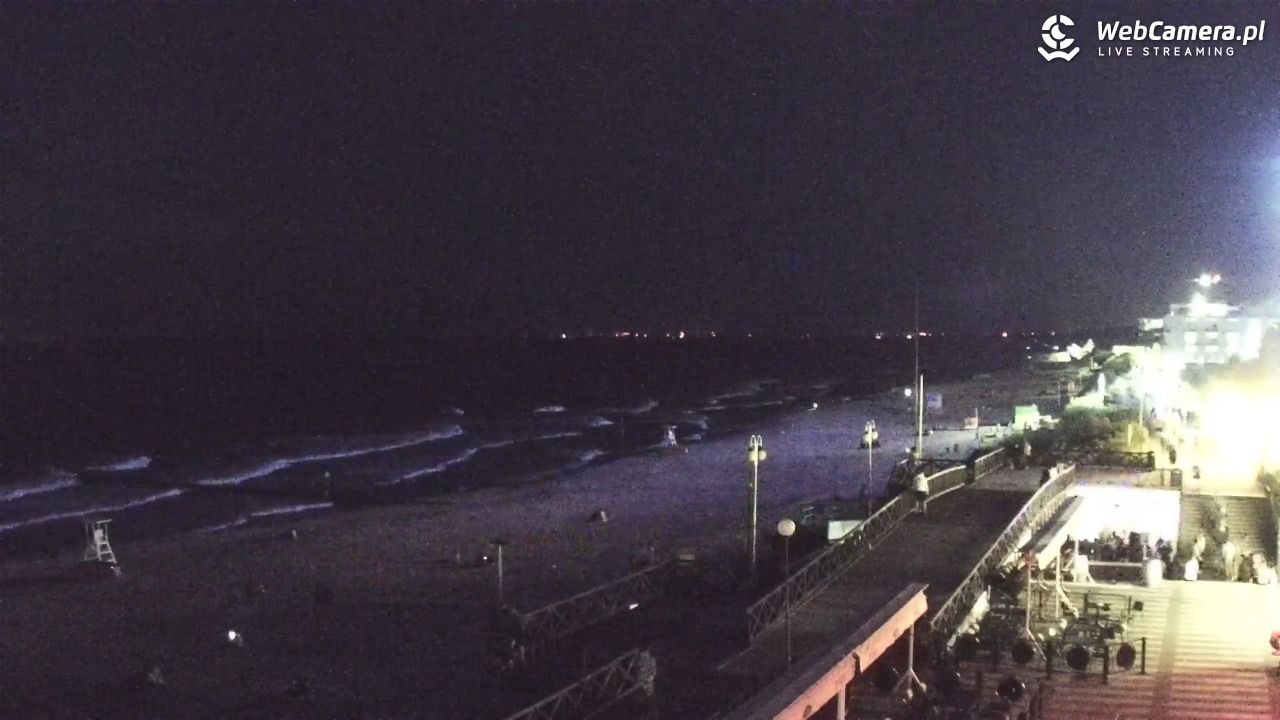 MIELNO - widok na plażę - 06 sierpień 2026, 22:27