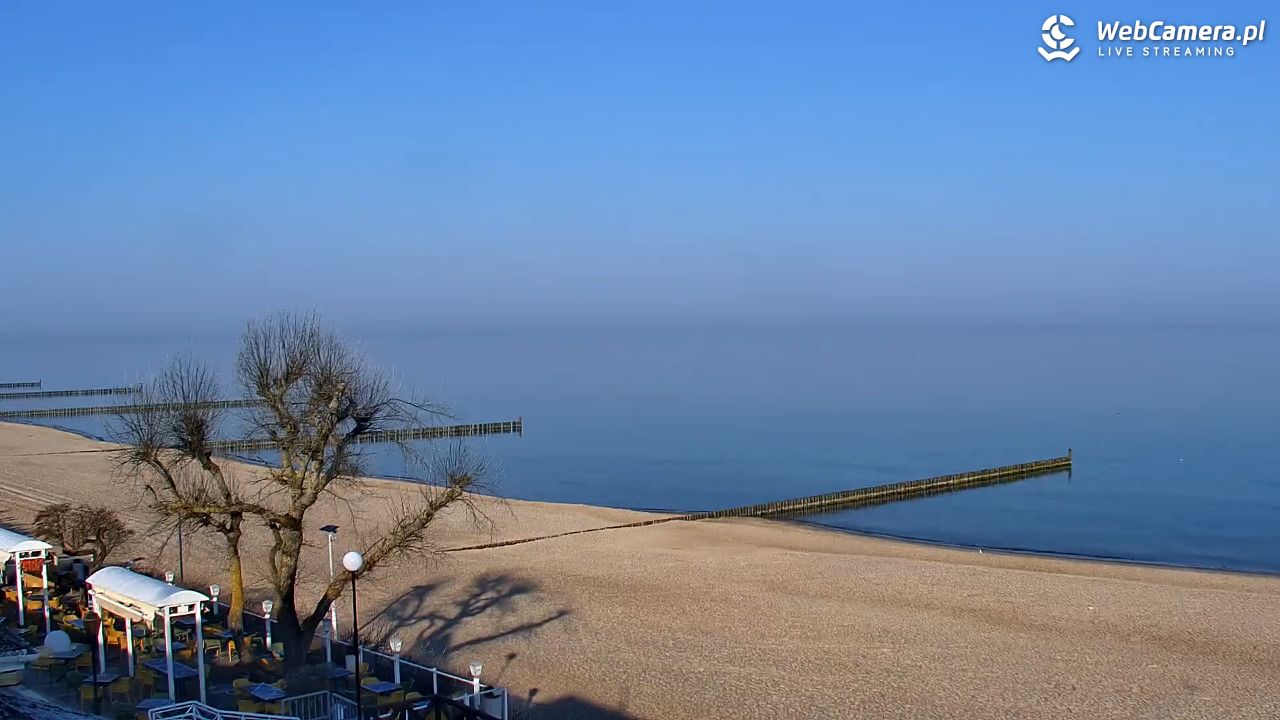 MIELNO - widok na plażę - 23 marzec 2026, 08:01