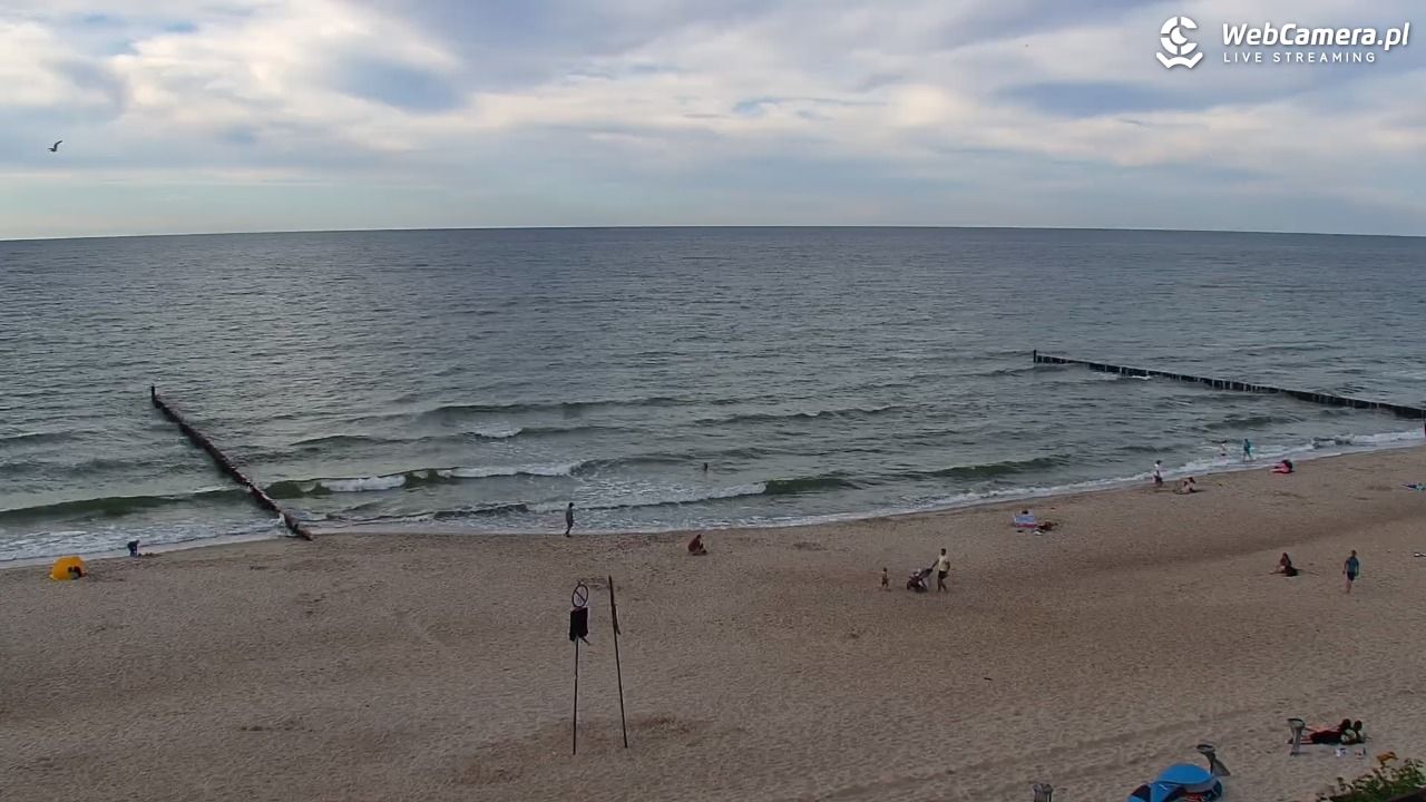 MIELNO - widok na plażę - 22 czerwiec 2026, 19:06