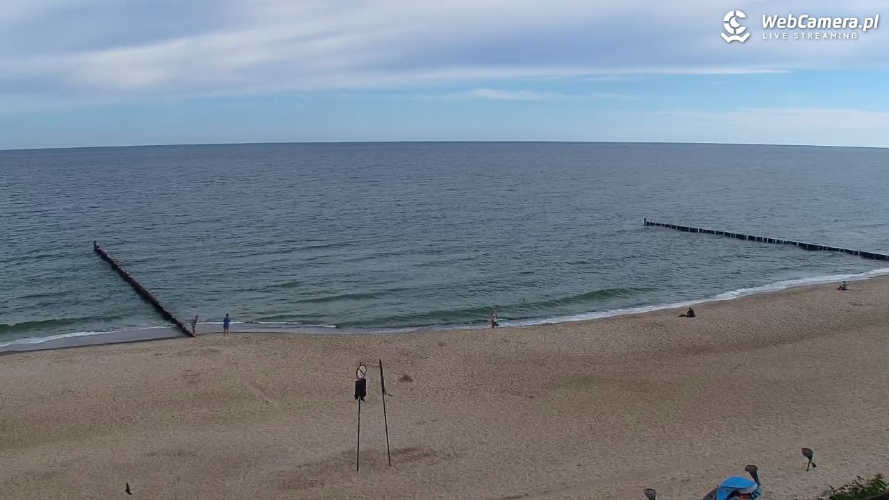 MIELNO - widok na plażę - 23 czerwiec 2026, 08:26
