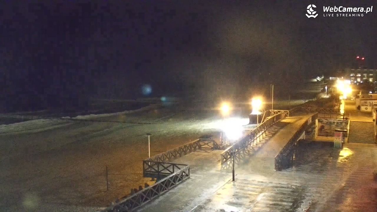 MIELNO - widok na plażę - 04 luty 2026, 21:26