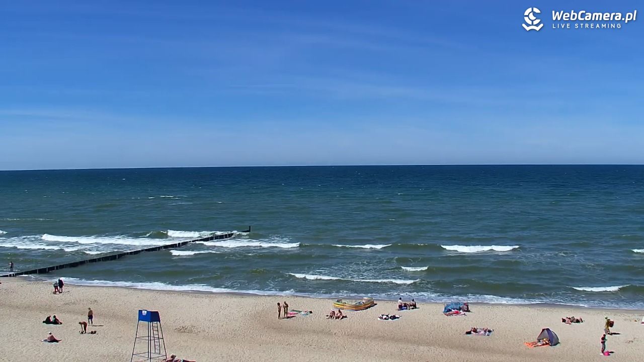 MIELNO - widok na plażę - 22 czerwiec 2026, 14:14