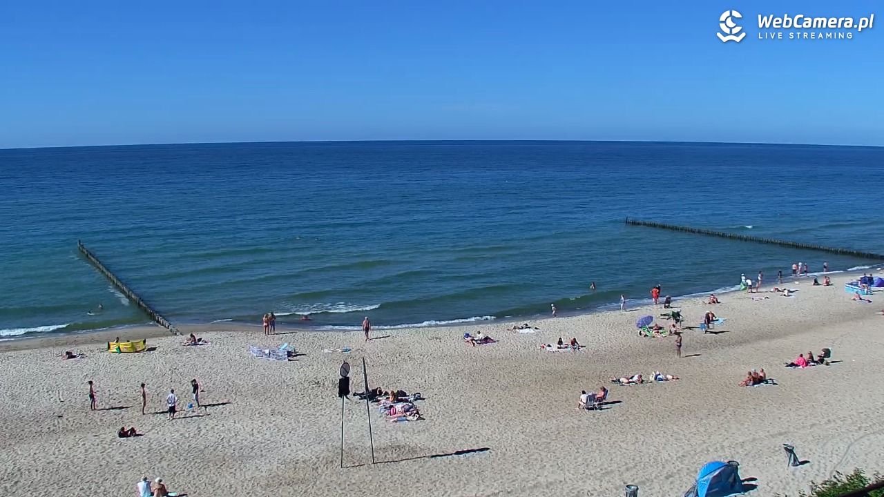 MIELNO - widok na plażę - 23 czerwiec 2026, 16:37