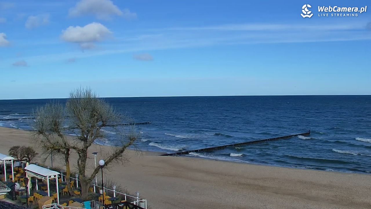 MIELNO - widok na plażę - 07 maj 2026, 08:14