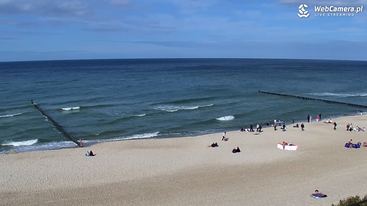 MIELNO - widok na plażę - 19 wresień 2026, 14:32