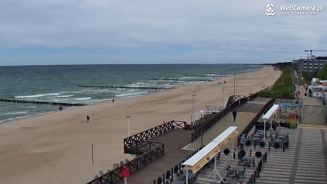 MIELNO - widok na plażę - 08 maj 2026, 12:36