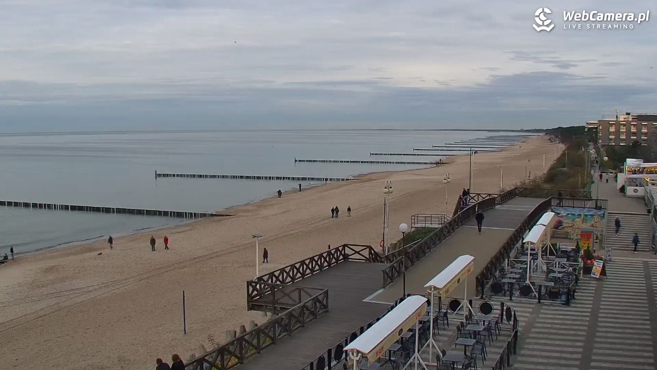 MIELNO - widok na plażę - 05 listopad 2025, 15:17
