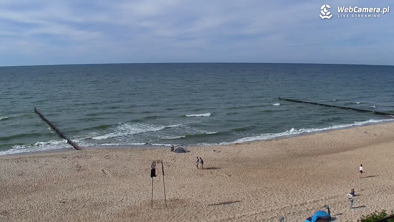 MIELNO - widok na plażę - 22 czerwiec 2026, 17:38