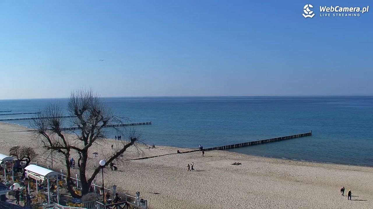 MIELNO - widok na plażę - 23 marzec 2026, 19:48
