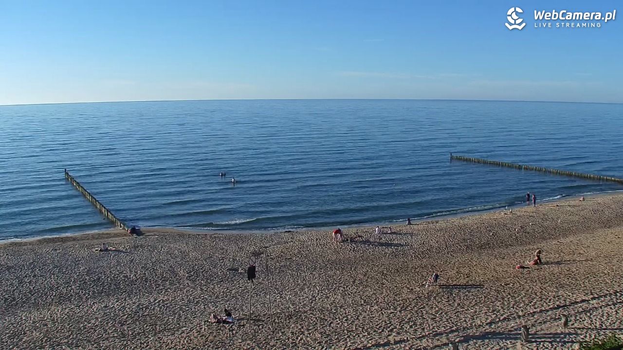 MIELNO - widok na plażę - 23 czerwiec 2026, 19:59