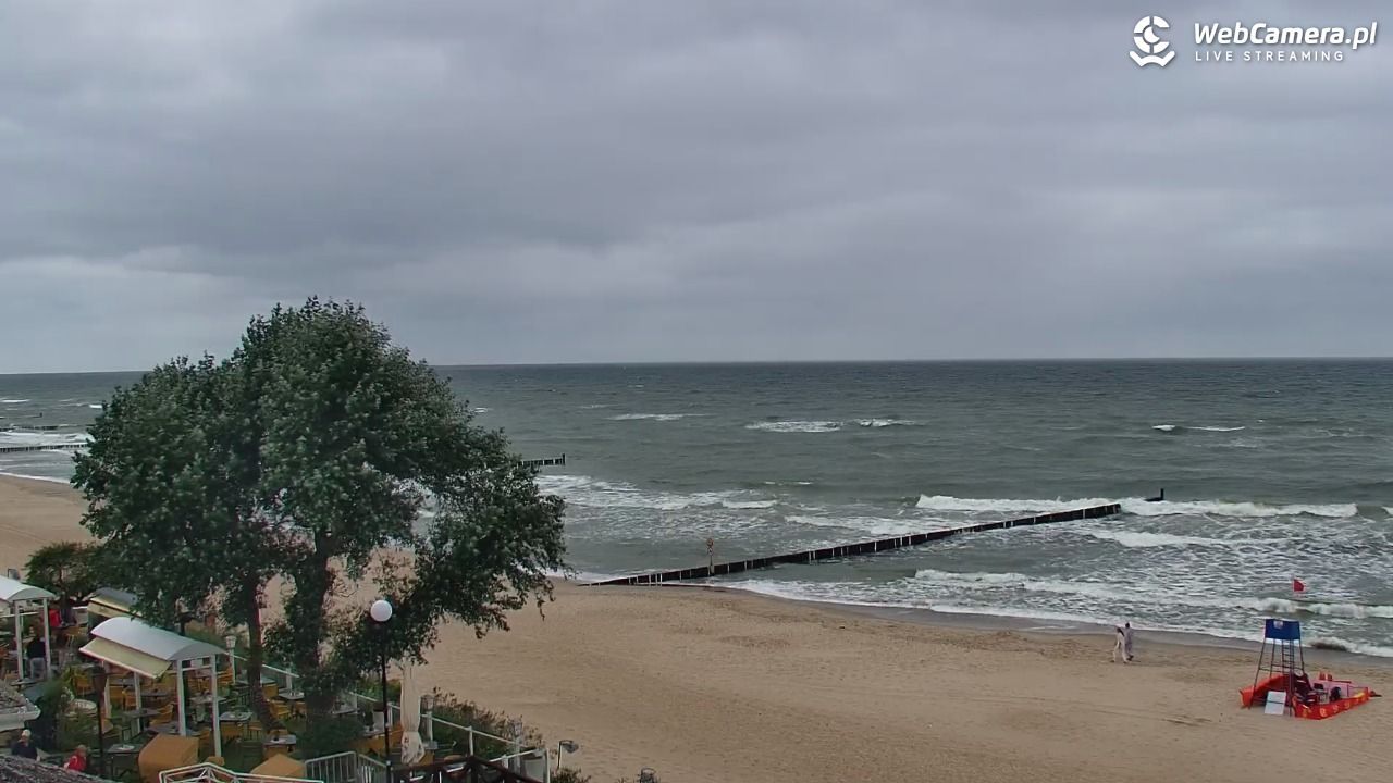 MIELNO - widok na plażę - 07 sierpień 2026, 11:56