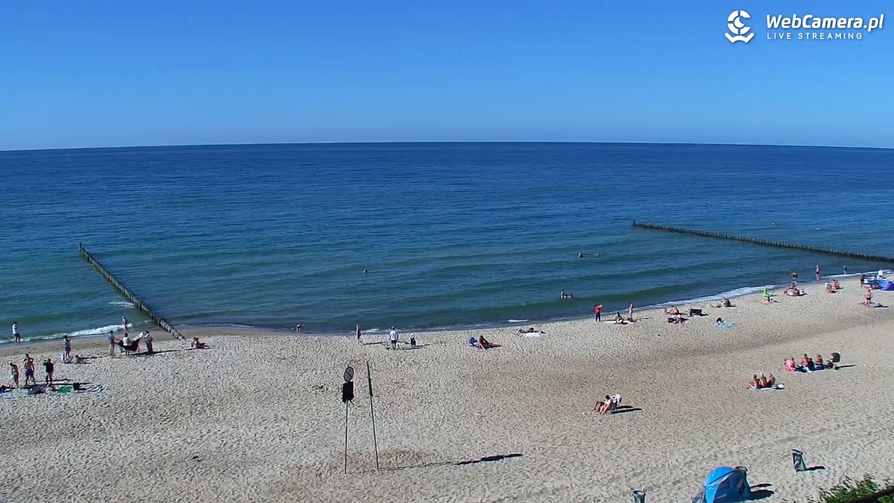 MIELNO - widok na plażę - 23 czerwiec 2026, 17:10