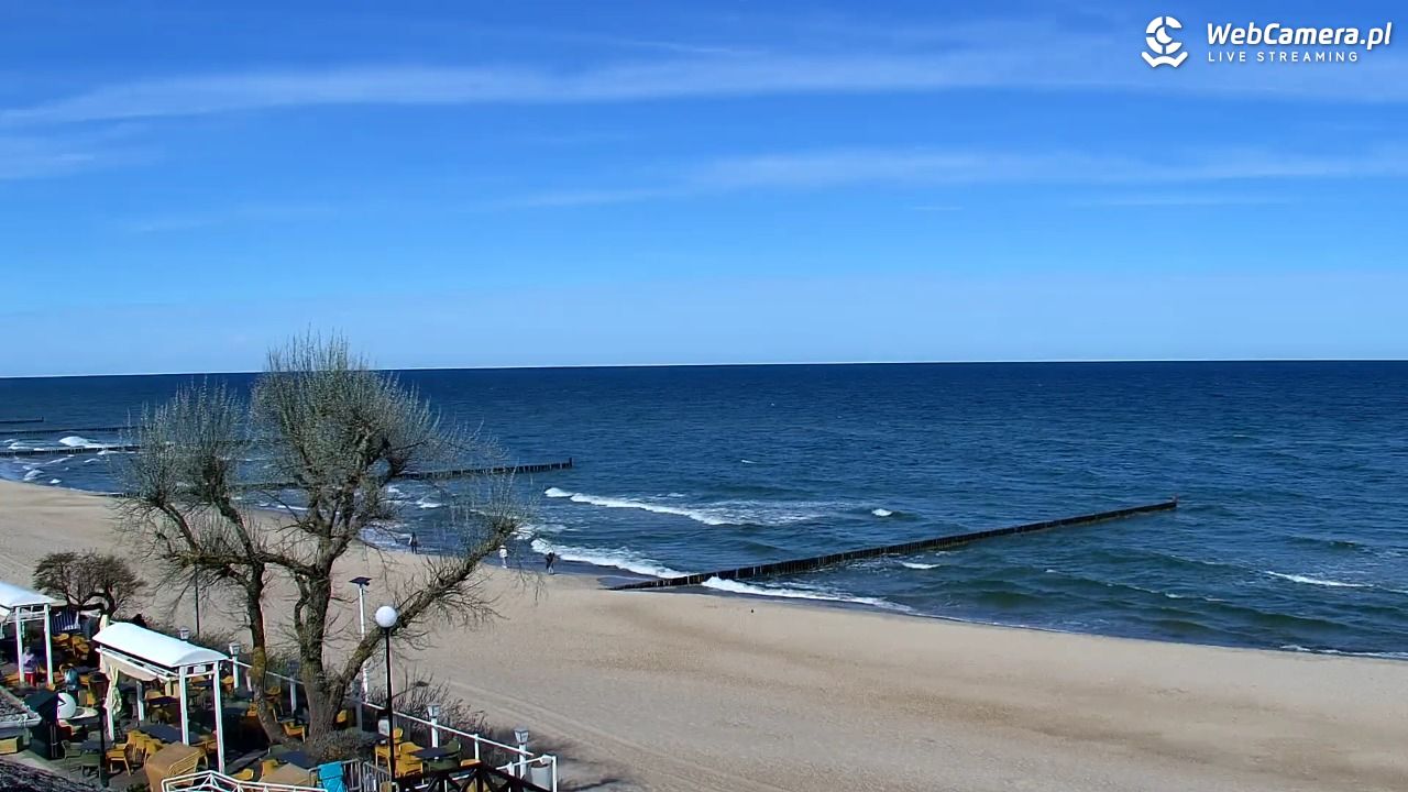 MIELNO - widok na plażę - 07 maj 2026, 10:01