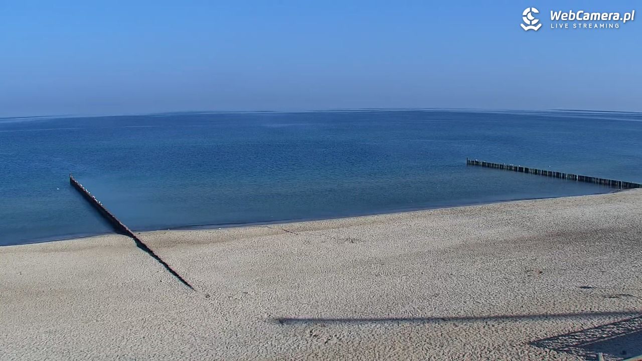 MIELNO - widok na plażę - 23 marzec 2026, 09:03