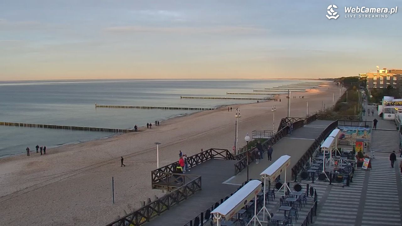 MIELNO - widok na plażę - 05 listopad 2025, 15:50