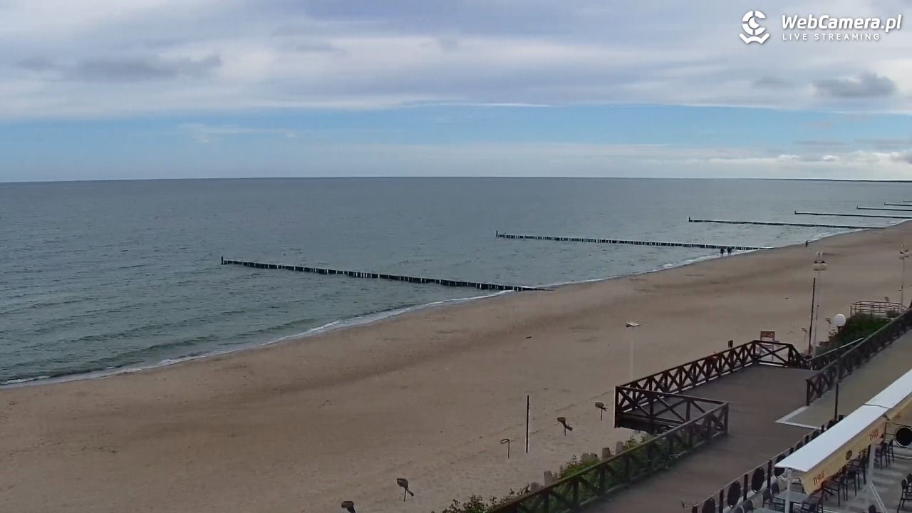 MIELNO - widok na plażę - 23 czerwiec 2026, 08:49
