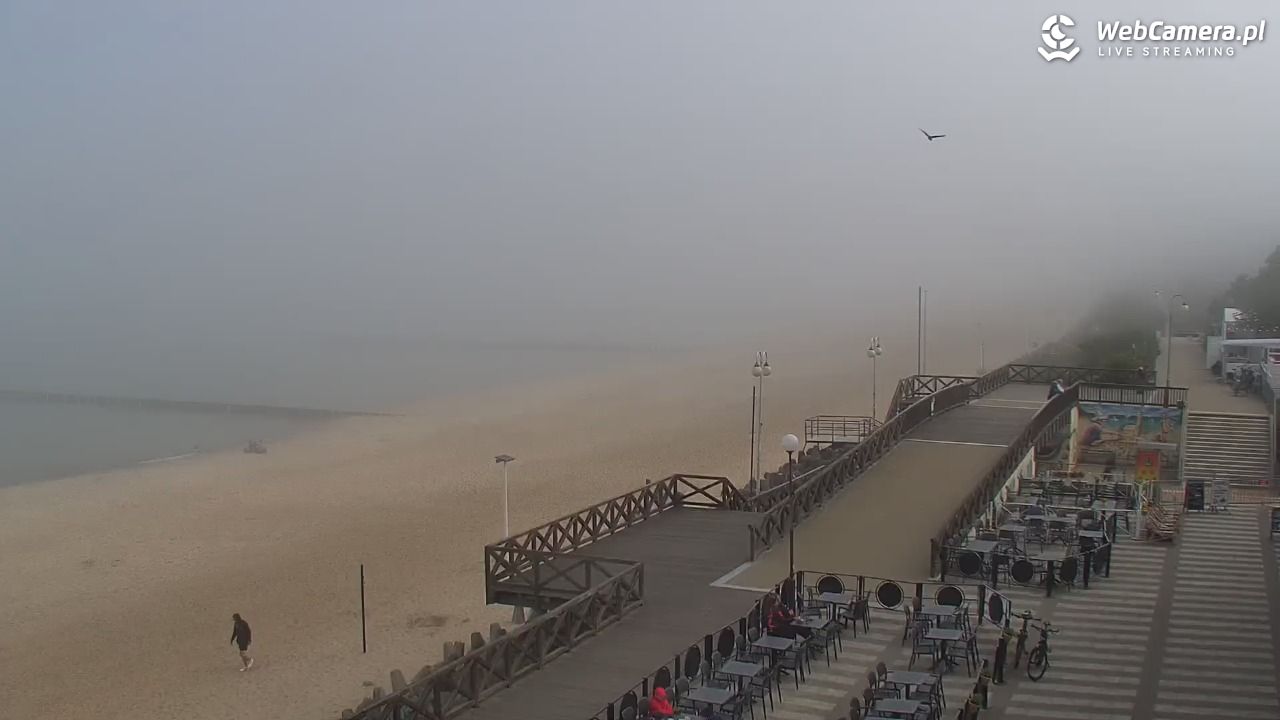 MIELNO - widok na plażę - 24 kwiecień 2025, 10:49