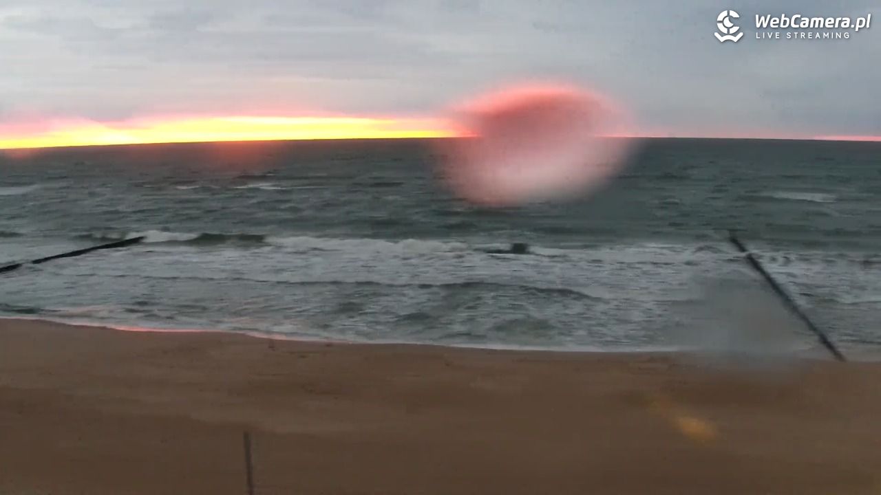 MIELNO - widok na plażę - 16 maj 2025, 21:13