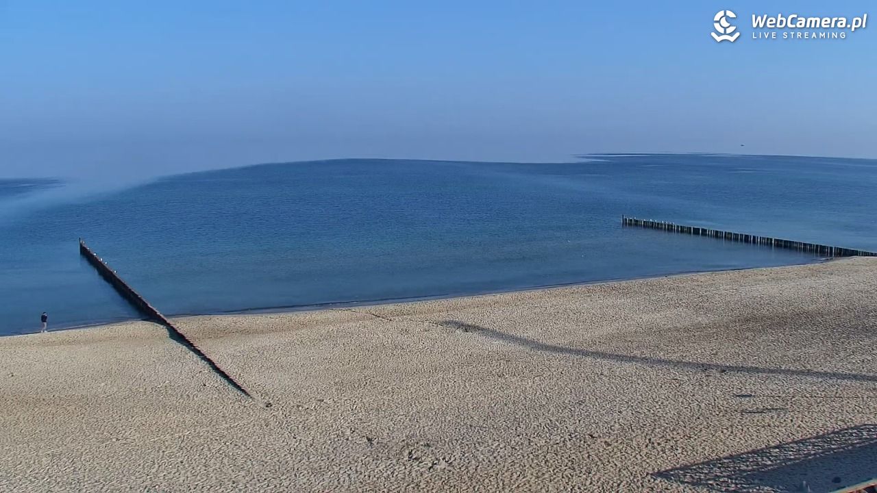 MIELNO - widok na plażę - 23 marzec 2026, 08:37