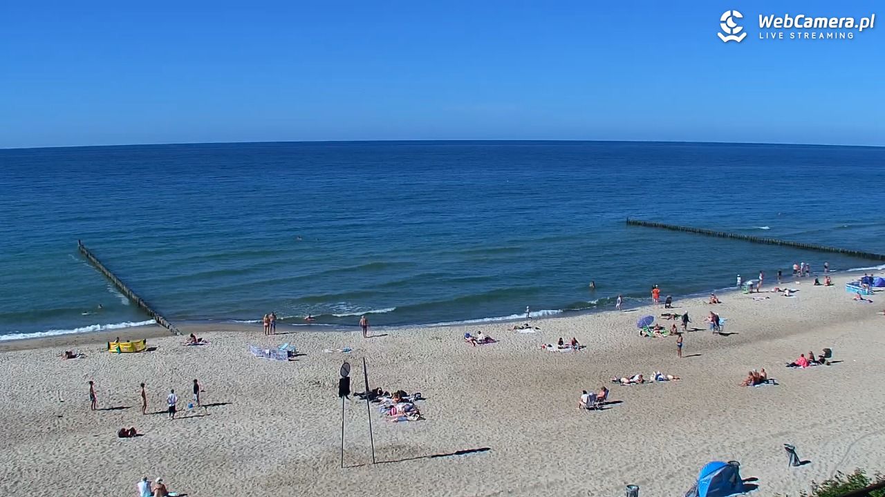 MIELNO - widok na plażę - 23 czerwiec 2026, 16:37