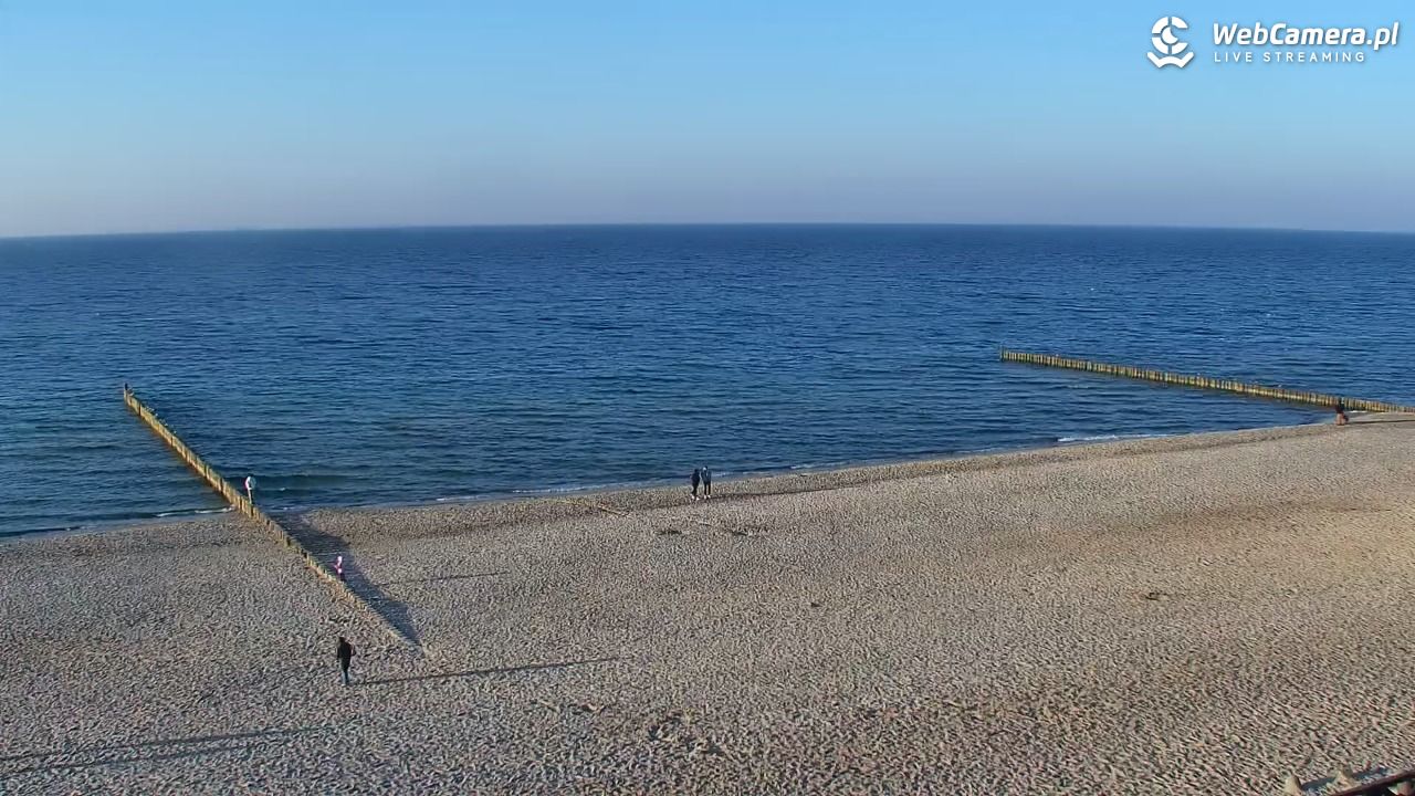 MIELNO - widok na plażę - 22 marzec 2026, 17:01